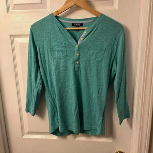 Women’s Chaps Blouse Medium